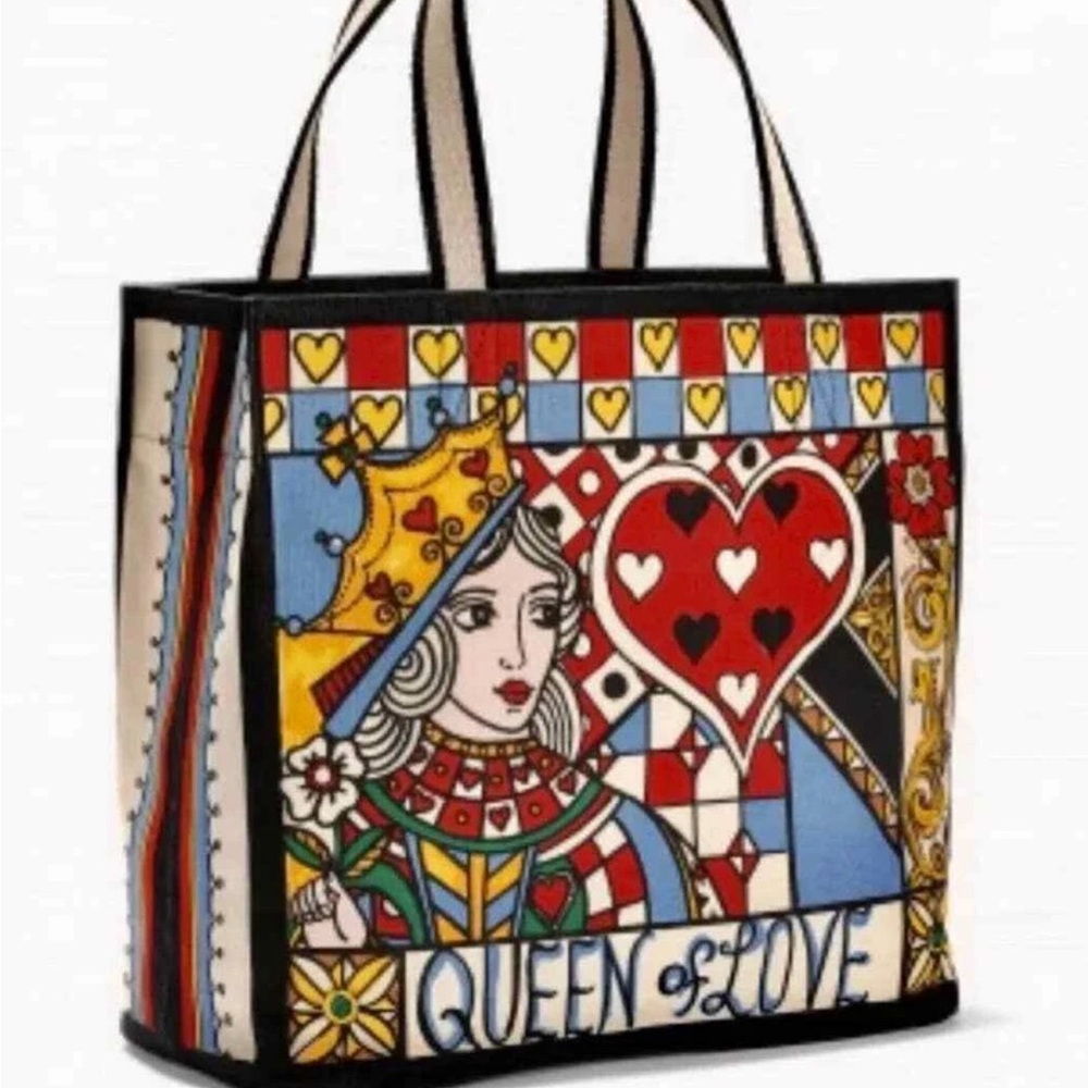 Brighton Queen of Love tote bag